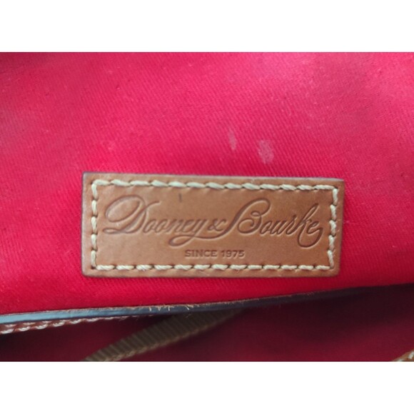 Dooney & Bourke Black Smooth Wexford Leather Heidi Small Satchel Crossbody - Picture 12 of 16